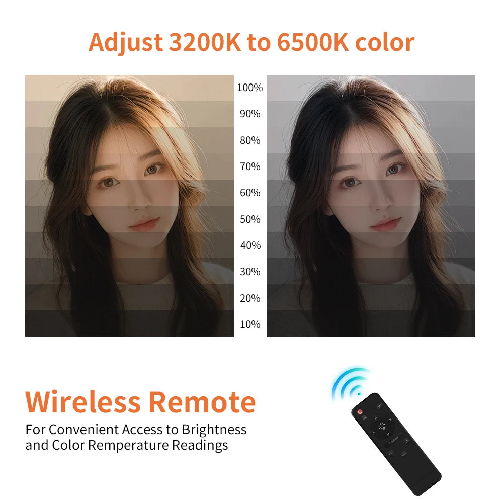 SH 18"LED Selfie Ring Light Photography Video Light RingLight Phone Stand Tripod Fill Light Dimmable Lamp Trepied Streaming