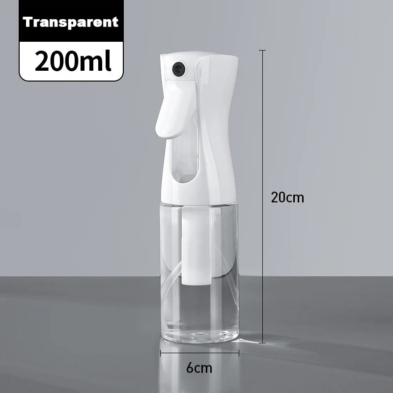 200ml 2Pcs Spray Bottles Automatic Beauty Salon Barber Water Sprayer Hair Spray Bottle Fine Mist Sprayer Refillable Atomizer