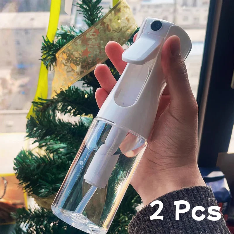 200ml 2Pcs Spray Bottles Automatic Beauty Salon Barber Water Sprayer Hair Spray Bottle Fine Mist Sprayer Refillable Atomizer